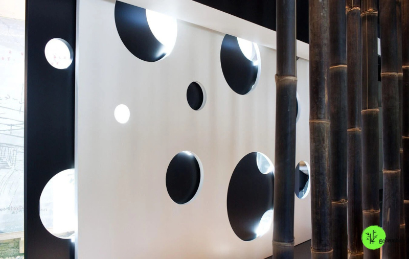 inspirace bambusový plot